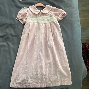 Pink baby gown